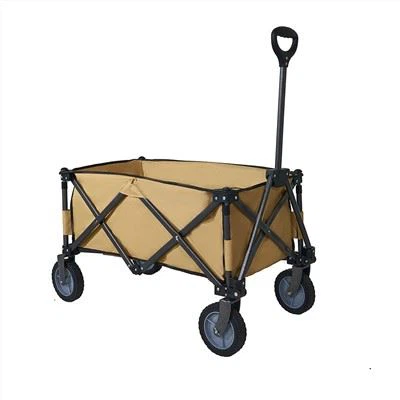 Carrello da giardino con portabicchieri