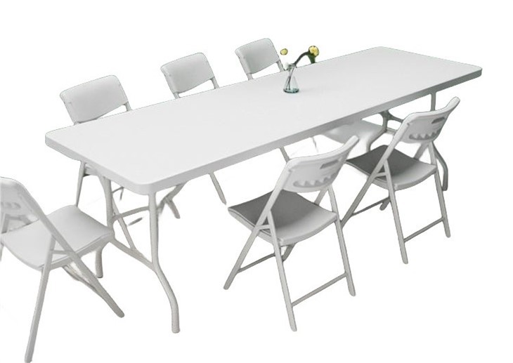6ft Plastic Party Wedding Folding Table