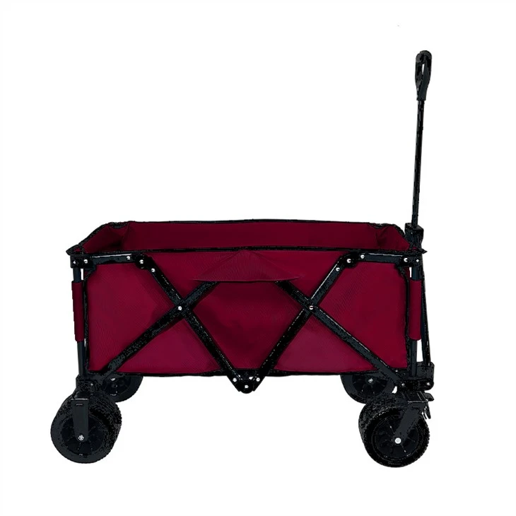 Carrello pieghevole per impieghi gravosi, carrello portatile da spiaggia pieghevole