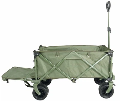 Carro pieghevole da terra pieghevole con portellone posteriore