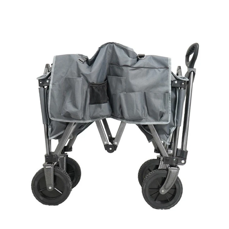 Utility Pocket Multipurpose Beach Trolley Folding Wagon