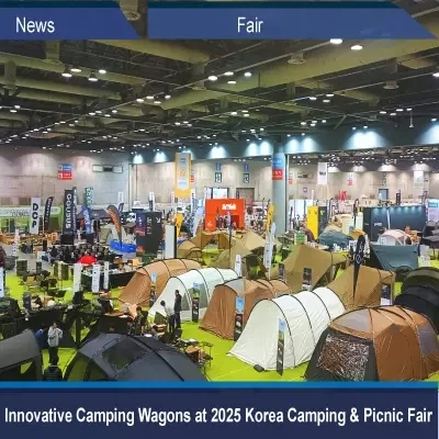 Carri innovativi da campeggio al 2025 Corea Camping & Picnic Fair